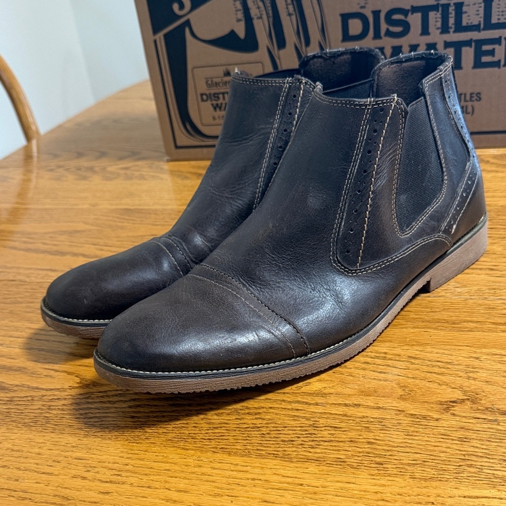 Steve Madden Dark Brown Chukka Boots